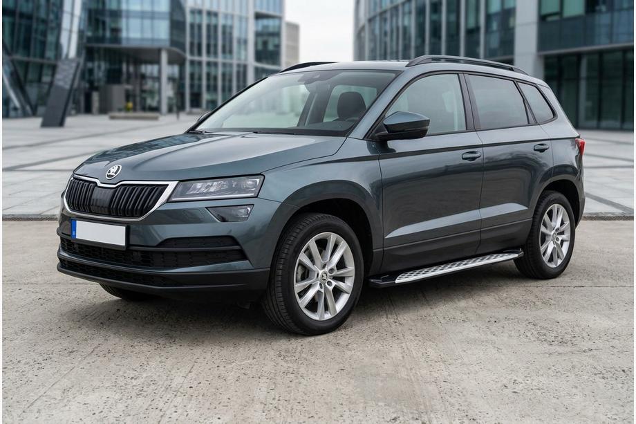 Skoda Karoq 2018- Trittbretter Shining V1 (2 Stk., Aluminium) Image