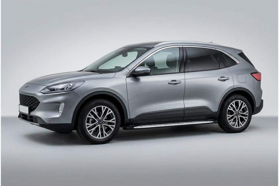 Ford Kuga/Escape 2019- Trittbretter Shining V1 (2 Stk., Aluminium) Image