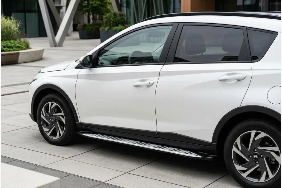 Hyundai Bayon 2021- Trittbretter Shining V1 (2 Stk., Aluminium) Image