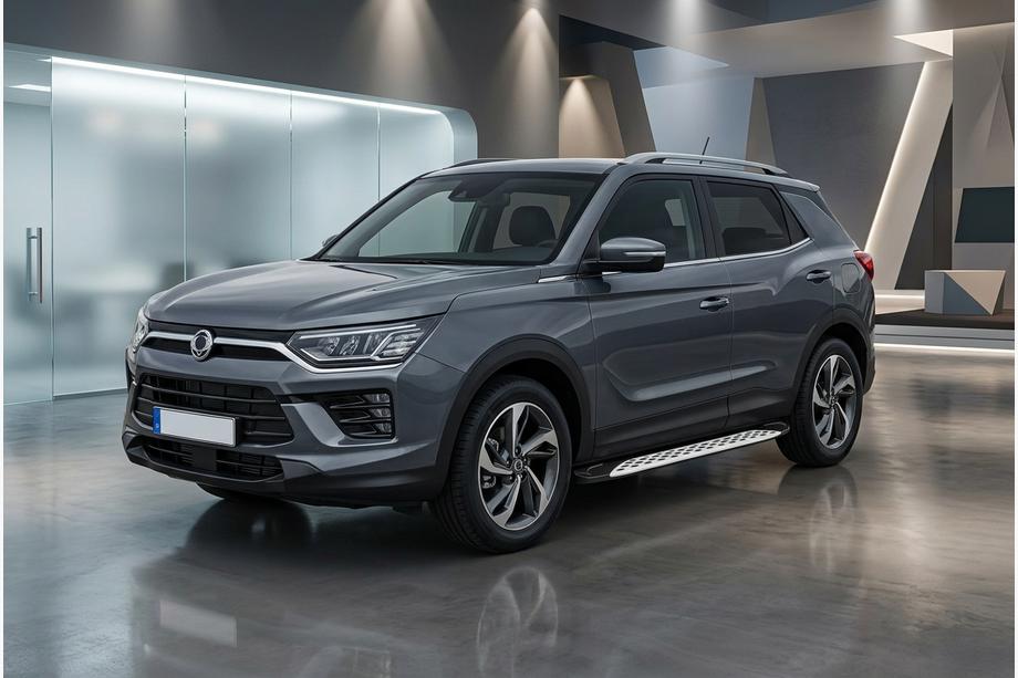 SsangYong Korando 2019- Trittbretter Shining V1 (2 Stk., Aluminium) Image