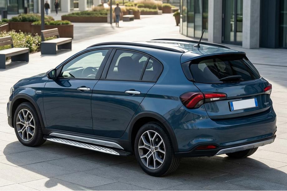 Fiat Tipo Cross 2021- Trittbretter Shining V1 (2 Stk., Aluminium) Image