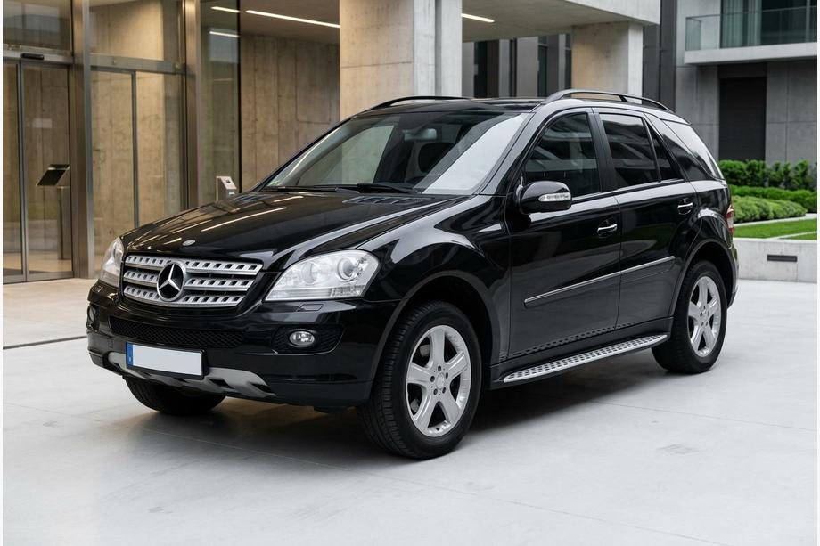 Mercedes ML W164 2005-2011 Trittbretter Shining V1 (2 Stk., Aluminium) Image