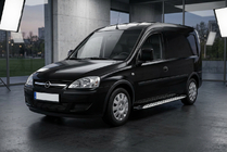 Opel Combo 2002–2012 Trittbretter Shining V1 (2 Stk., Aluminium) Foto 1