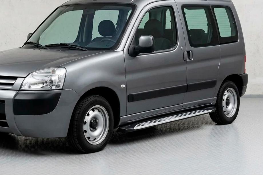 Peugeot Partner 1996-2008 Trittbretter Shining V1 (2 Stk., Aluminium) Foto 1
