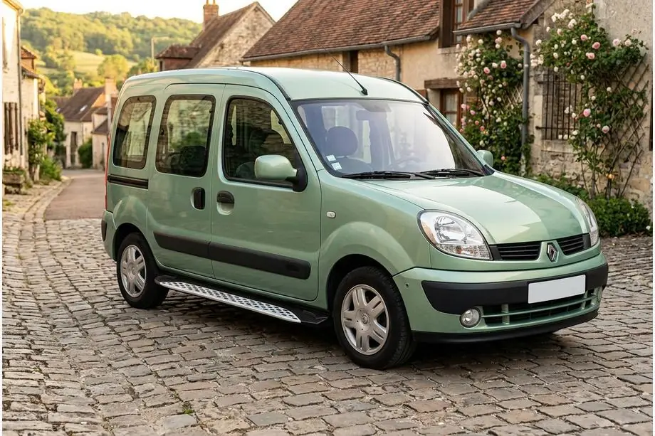 Renault Kangoo 1998-2008 Trittbretter Shining V1 (2 Stk., Aluminium) Foto 1
