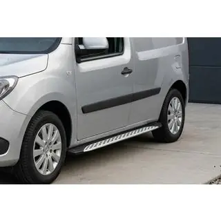 Trittbretter Shining V1 (kurzer Radstand) (2 Stk., Aluminium) Renault Kangoo 2008–2020 Foto 1