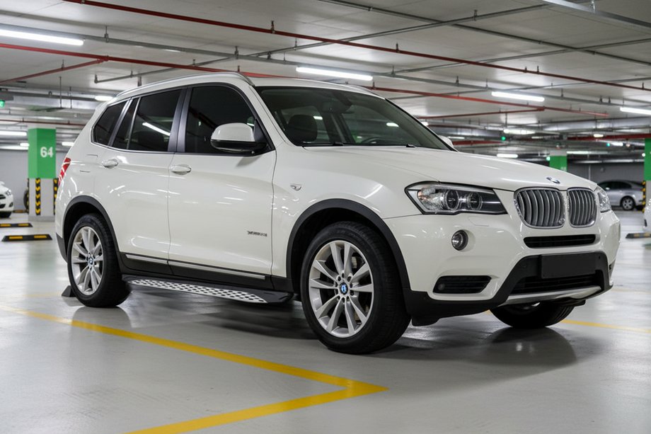 BMW X3 F25 2011-2018 Trittbretter Shining V1 (2 Stk., Aluminium) Image