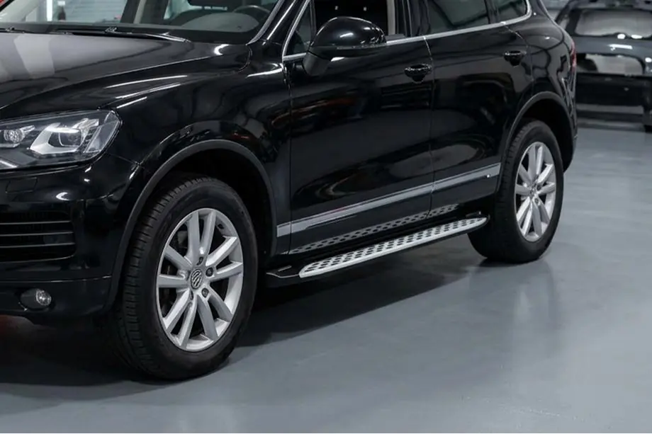 Porsche Cayenne 2003–2010 Trittbretter Shining V1 (2 Stk., Aluminium) Image