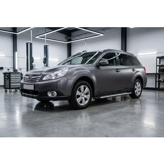 Trittbretter Shining V1 (2 Stk., Aluminium) Subaru Outback 2009-2014 Foto 1
