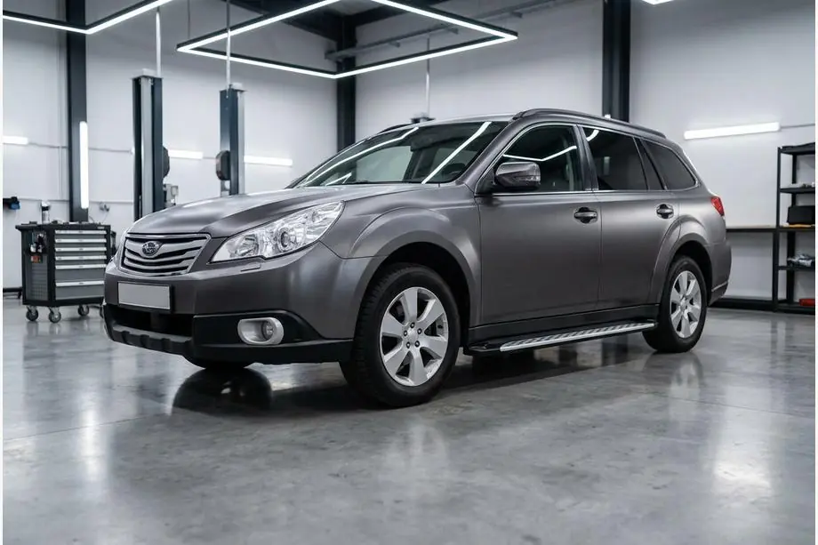 Subaru Outback 2009-2014 Trittbretter Shining V1 (2 Stk., Aluminium) Image