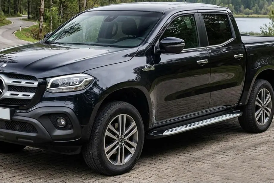 Mercedes X class 2017-2020 Trittbretter Shining V1 (2 Stk., Aluminium) Image