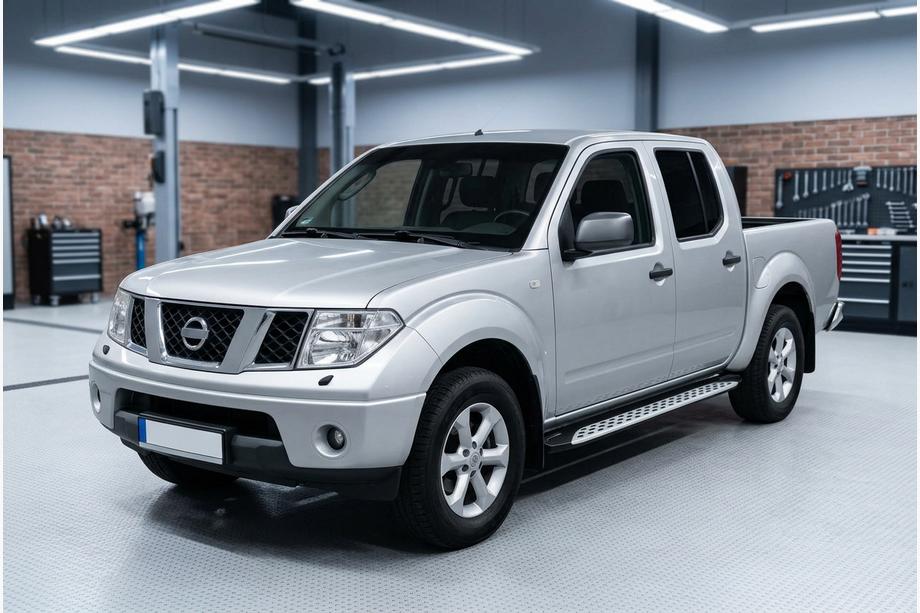 Nissan Navara 2006-2015 Trittbretter Shining V1 (2 Stk., Aluminium) Image