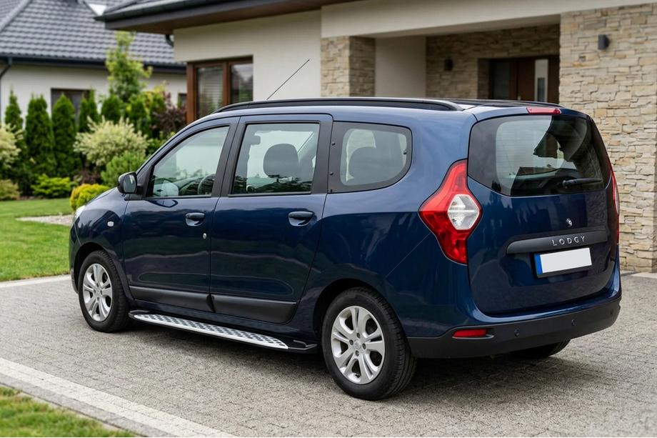 Dacia Lodgy 2012-2022 Trittbretter Shining V1 (2 Stk., Aluminium) Image