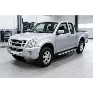 Trittbretter Shining V1 (2 Stk., Aluminium) Isuzu D-Max 2002-2011 Foto 1