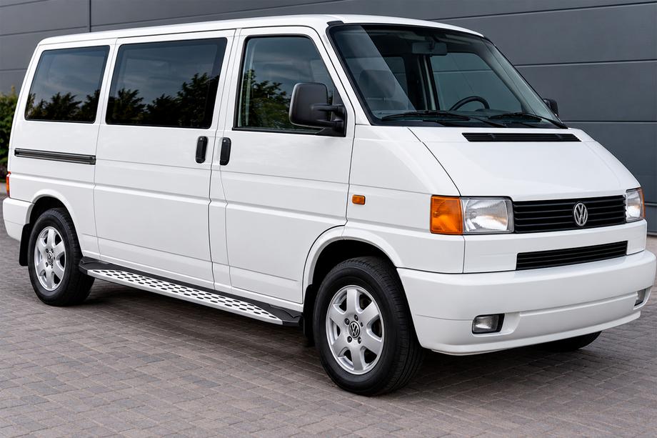 Volkswagen T4 Transporter 1990-2003 Trittbretter Shining V1 (2 Stk., Aluminium) Kurzer Radstand Foto 1