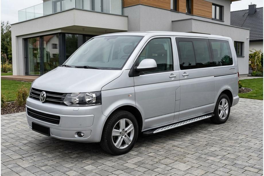 Volkswagen T5 2010-2015 Trittbretter Shining V1 (2 Stk., Aluminium) Kurzer Radstand Image
