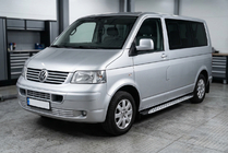 Volkswagen T5 Caravelle 2004-2010 Trittbretter Shining V1 (2 Stk., Aluminium) Foto 1