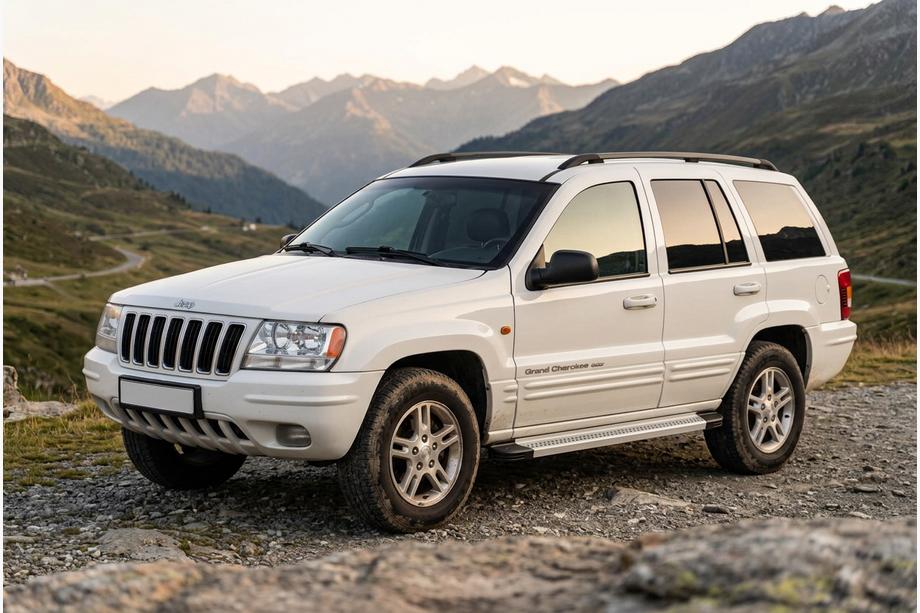 Jeep Grand Cherokee WJ 1999-2004 Seitenschweller Maya V2 (2 Stk., Aluminium) Foto 1