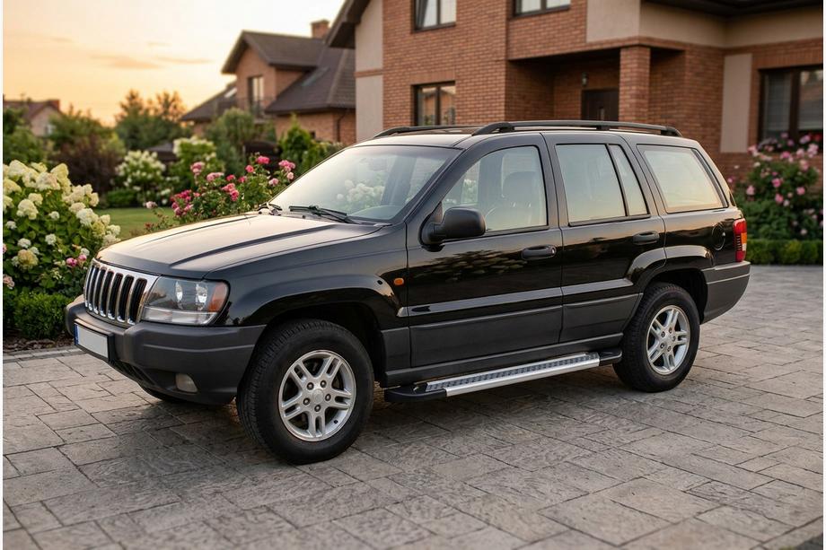Jeep Grand Cherokee WJ 1999-2004 Seitenschweller Vision New Grey (2 Stk., Aluminium) Foto 1