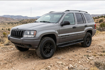 Jeep Grand Cherokee WJ 1999-2004 Seitenschweller Bosphore Black (2 Stk., Aluminium) Foto 1