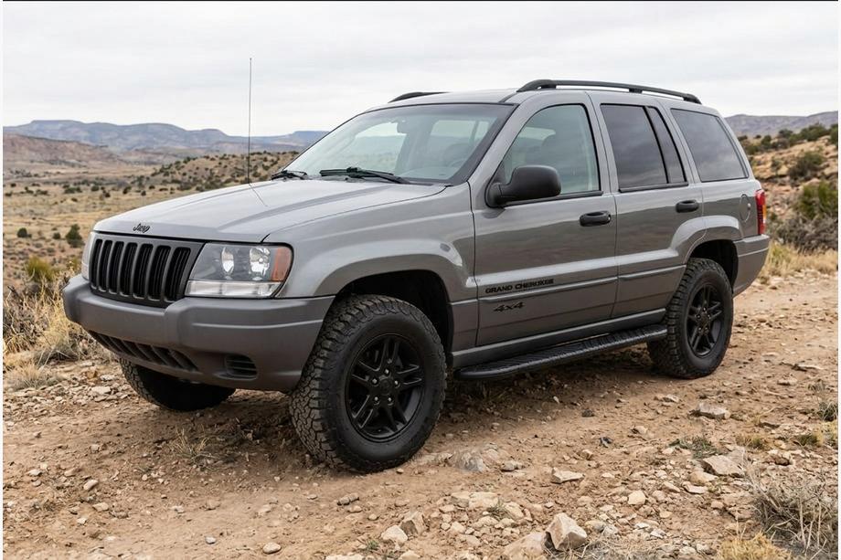 Jeep Grand Cherokee WJ 1999-2004 Seitenschweller Bosphore Black (2 Stk., Aluminium) Image