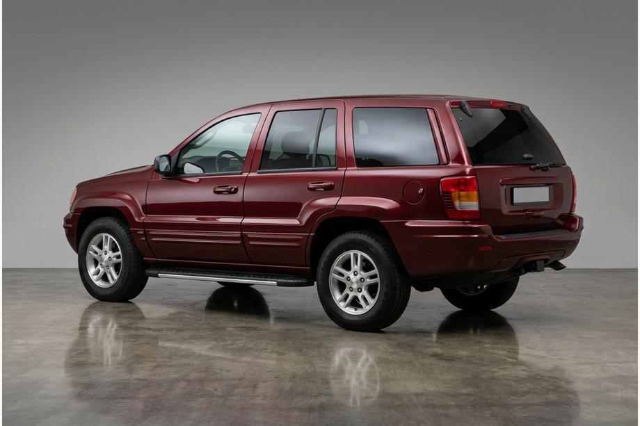 Jeep Grand Cherokee WJ 1999-2004 Seitenschweller Bosphore Grey (2 Stk., Aluminium) Image