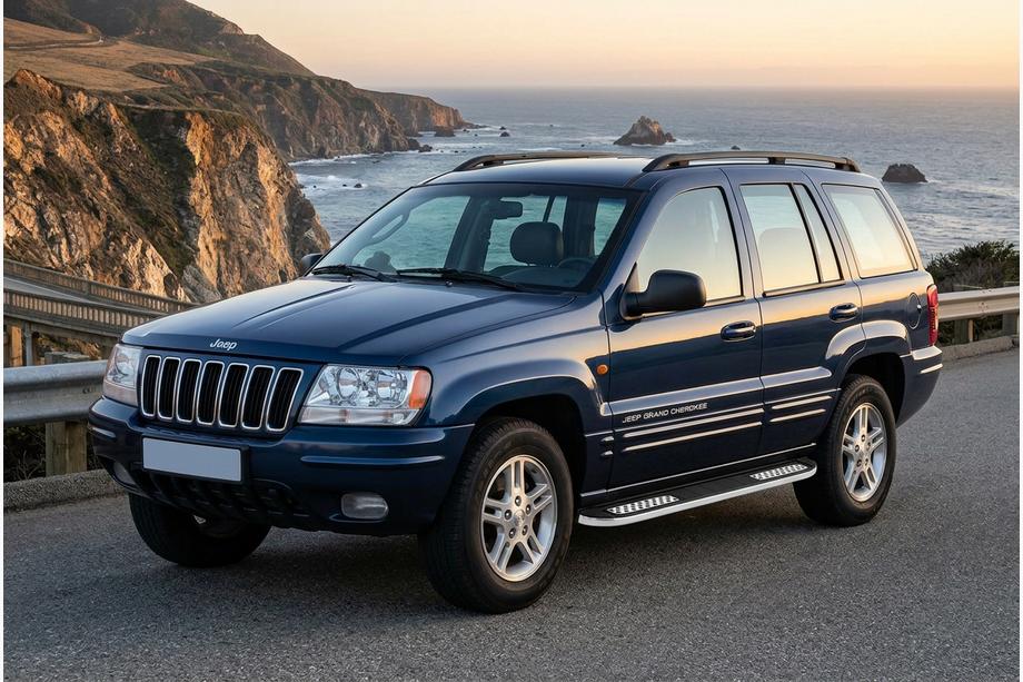 Jeep Grand Cherokee WJ 1999-2004 Seitenschweller Tayga V2 (2 Stk., Aluminium) Foto 1