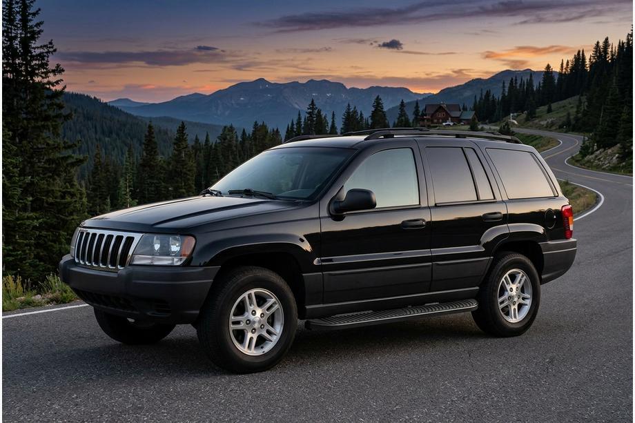 Jeep Grand Cherokee WJ 1999-2004 Seitenschweller Tayga Black (2 Stk., Aluminium) Foto 1