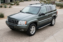 Jeep Grand Cherokee WJ 1999-2004 Seitenschweller BlackLine (2 Stk., Aluminium) Foto 1
