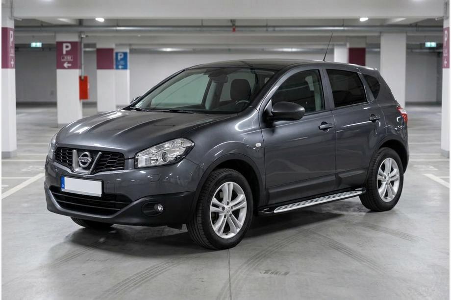 Nissan Qashqai 2010-2014 Trittbretter Shining V1 (2 Stk., Aluminium) Kurzer Radstand Image