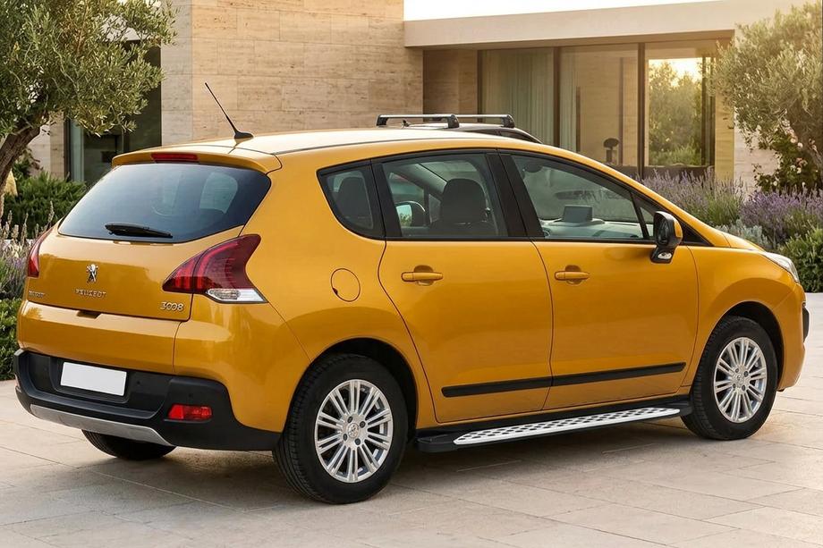 Peugeot 3008 2008-2016 Trittbretter Shining V1 (2 Stk., Aluminium) 2014-2016 Image