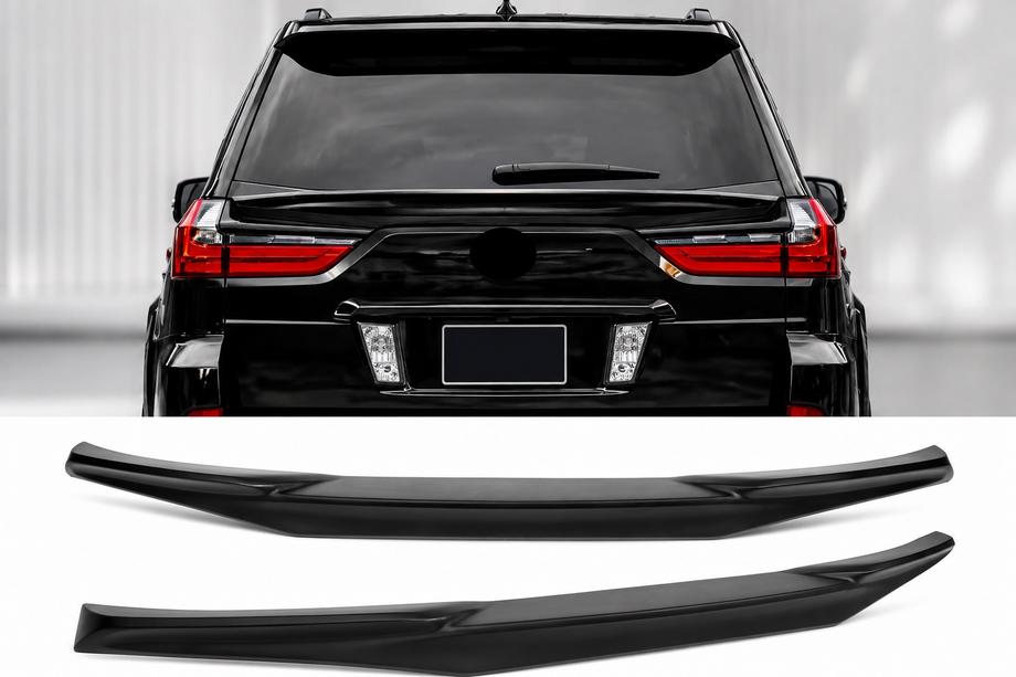 Lexus LX570/450d 2008-2022 Heckspoiler unten V2 (2016-2023) Schwarz Image