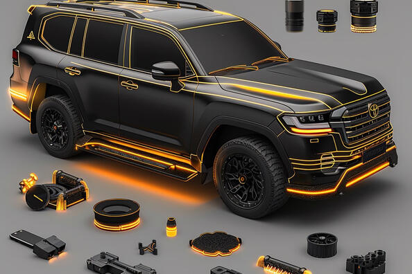 Vermeiden Sie den Kauf minderwertiger Komponenten für den Toyota Land Cruiser 200