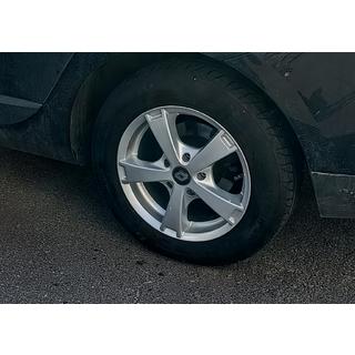 Schwarze Felgendeckel ren60tur-bl (59mm auf 55mm, 4 Stk) Foto 4