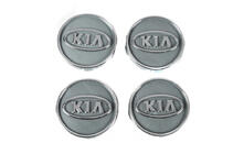 KIA Radnabenkappen grau kia60tur-sir (59mm auf 55mm, 4 Stk) Foto 2