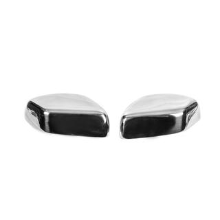 Spiegelabdeckungen (2 Stk, Edelstahl) Land Rover Discovery III 2004–2009 Foto 4