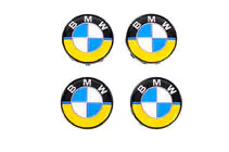 BMW Felgendeckel 55/53mm UA-Style (4 Stk) Foto 2