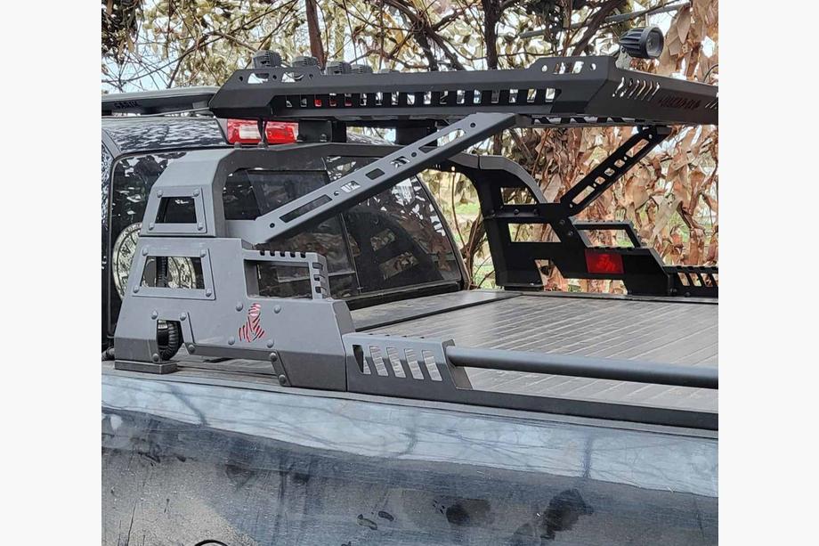 Toyota Tundra 2007-2021 Rollbar mit Korb Dakar (für Rollcover) Image