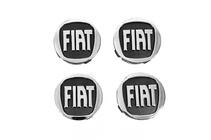 Fiat Felgendeckel 59/55 mm schwarz (4 Stk) Foto 2