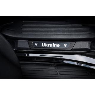 Einstiegsleisten (Ukraine, 4 Stk., Edelstahl) Foto 2