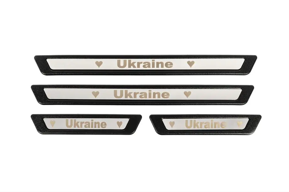 Einstiegsleisten (Ukraine, 4 Stk., Edelstahl) Foto 5