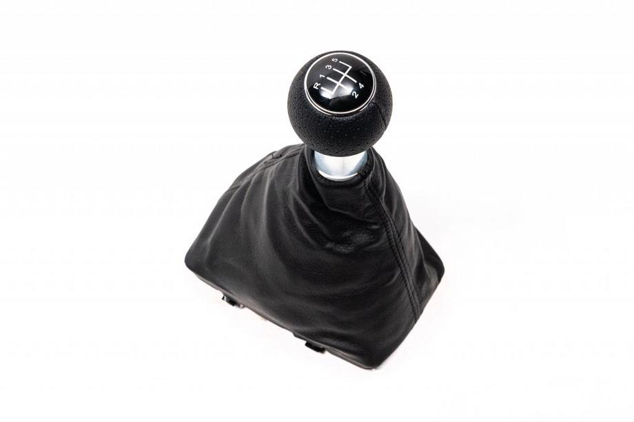 Audi A4 B7 2004-2008 Schaltknauf + Schaltsack (Kunstleder) 6-Gang Image