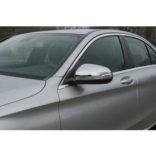Spiegelabdeckungen (2 Stk, Edelstahl) Mercedes C-class W205 2014-2021 Foto 1