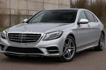 Mercedes S-class W222 2013-2022 Spiegelabdeckungen (2 Stk, Edelstahl) Foto 3
