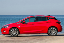 Opel Astra K 2016-2021 Fensterzierleisten (HB) (8 Stk, Edelstahl) Foto 1