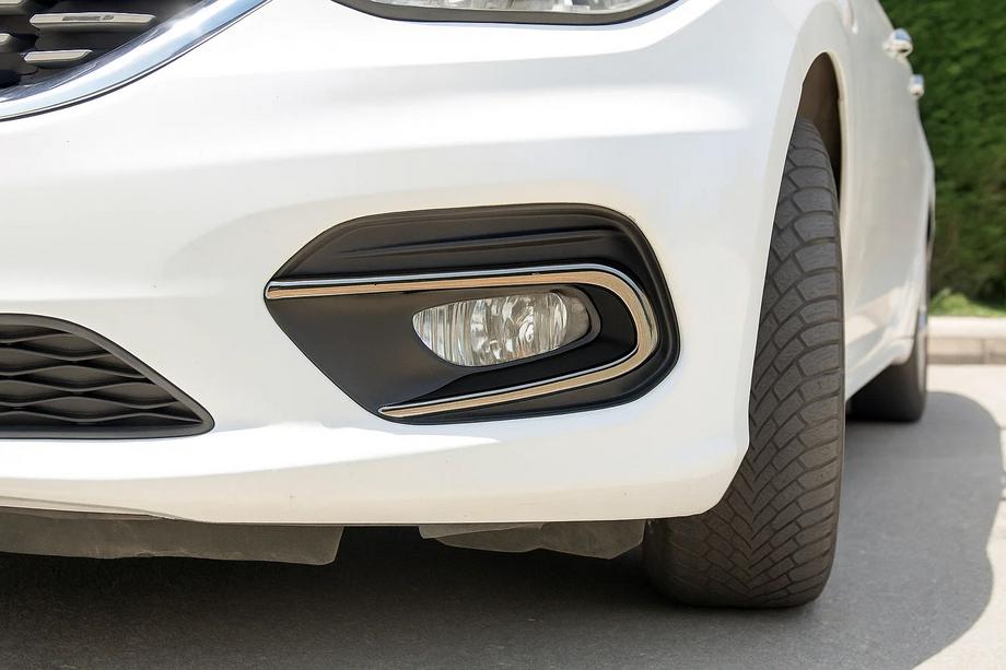 Fiat Tipo 2016- Abdeckungen für Nebelscheinwerfer (2 Stk, Edelstahl) Image