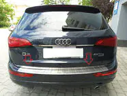 Audi Q5 2008-2017 Kofferraumleiste Edelstahl Foto 4