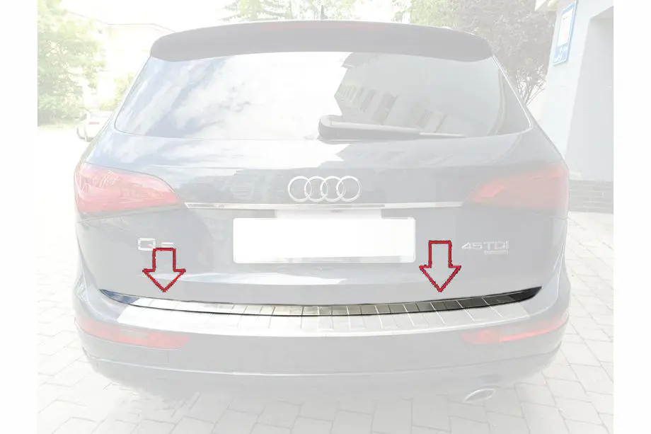 Audi Q5 2008-2017 Kofferraumleiste Edelstahl Image