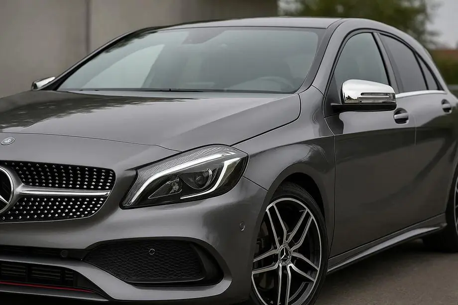 Mercedes A-class W176 2012-2018 Spiegelabdeckungen (2 Stk, Edelstahl) Image