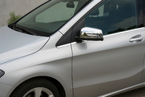 Mercedes B-class W246 2011-2018 Spiegelabdeckungen (2 Stk, Edelstahl) Foto 1